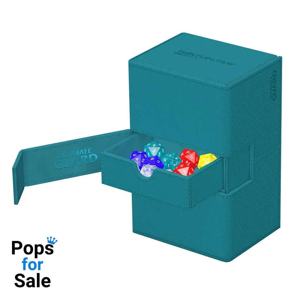 Ultimate Guard Twin Flip’n’Tray 160+ Xenoskin - Petrol Card Boxes