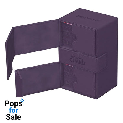 Ultimate Guard Twin Flip’n’Tray 160+ Xenoskin - Purple Card Boxes