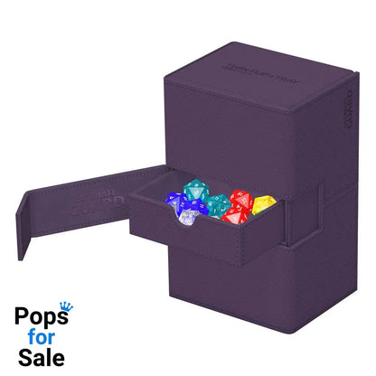 Ultimate Guard Twin Flip’n’Tray 160+ Xenoskin - Purple Card Boxes