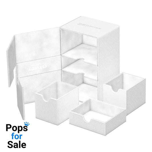 Ultimate Guard Twin Flip’n’Tray 160+ Xenoskin - White Card Boxes