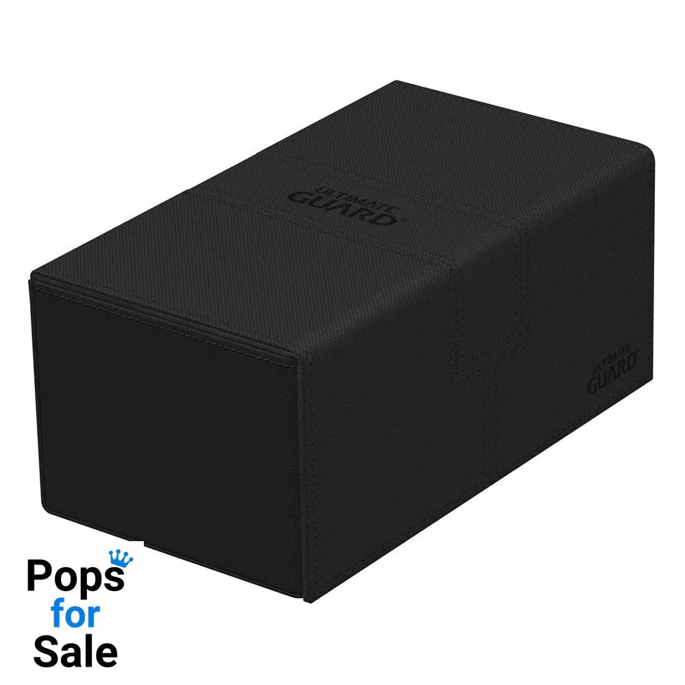 Ultimate Guard Twin Flip’n’Tray 200+ Xenoskin - Black Card Boxes
