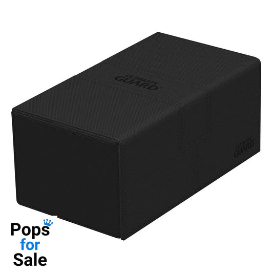 Ultimate Guard Twin Flip’n’Tray 200+ Xenoskin - Black Card Boxes