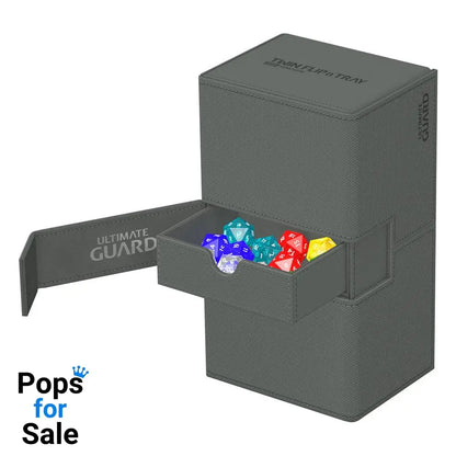 Ultimate Guard Twin Flip'n'Tray 200+ Xenoskin - Grey