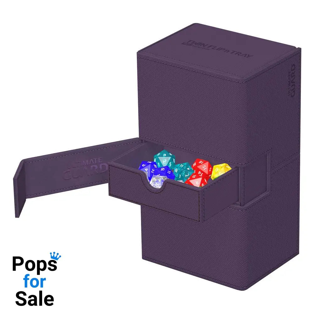 Ultimate Guard Twin Flip'n'Tray 200+ Xenoskin - Purple