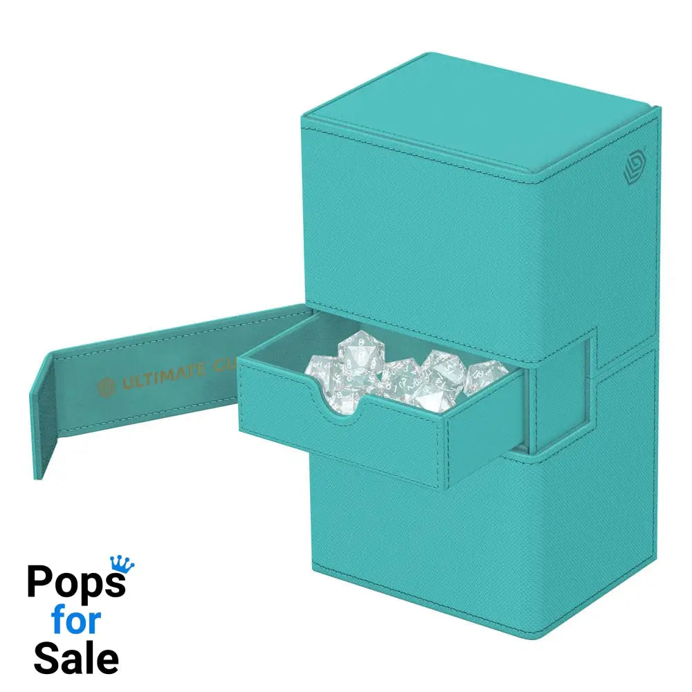 Ultimate Guard Twin Flip'n'Tray 200+ Xenoskin "Summer Edition 2025" - Lagoon