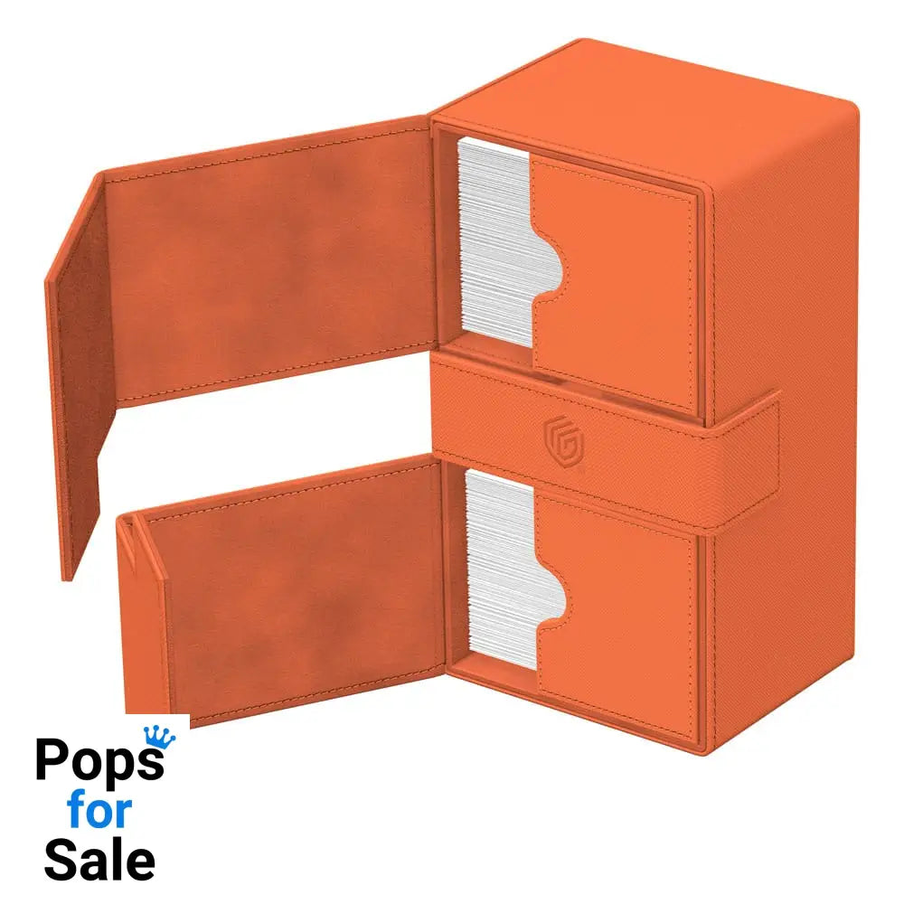 Ultimate Guard Twin Flip’n’Tray 200+ Xenoskin ’Summer Edition 2025’’ - Peach Card Boxes