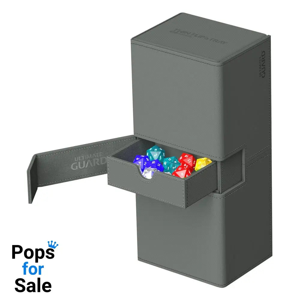 Ultimate Guard Twin Flip'n'Tray 266+ Xenoskin - Grey