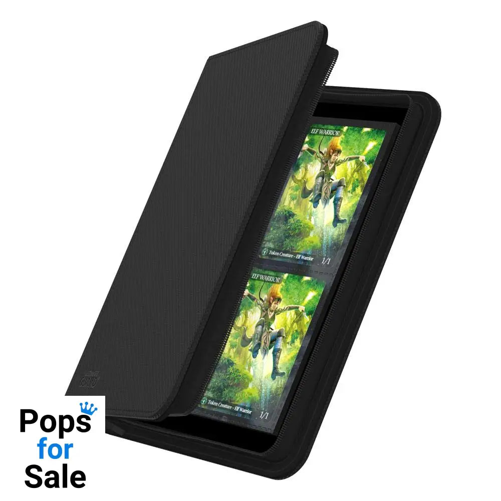 Ultimate Guard Zipfolio 160 8-Pocket Xenoskin - Black