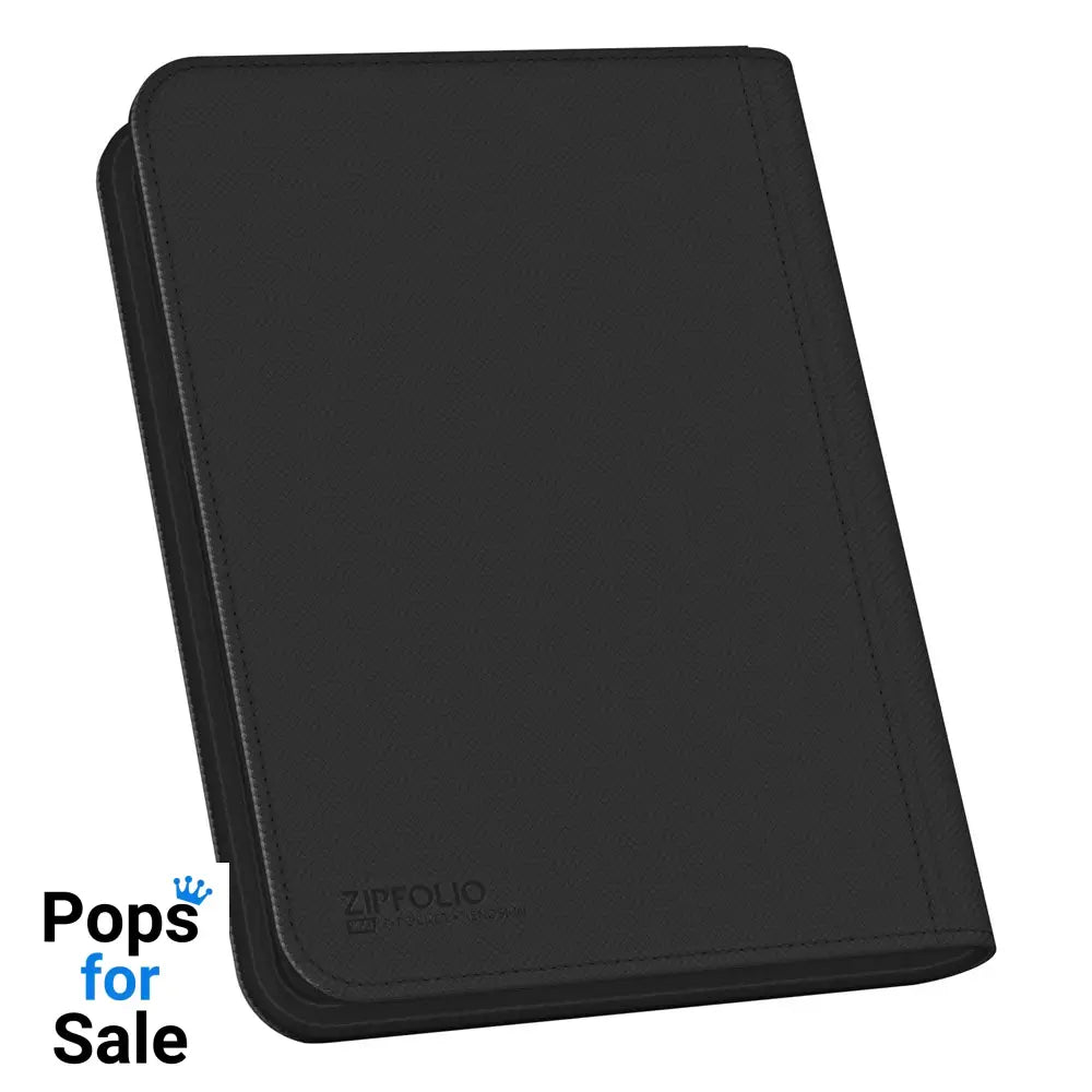 Ultimate Guard Zipfolio 160 8-Pocket Xenoskin - Black Card Portfolios