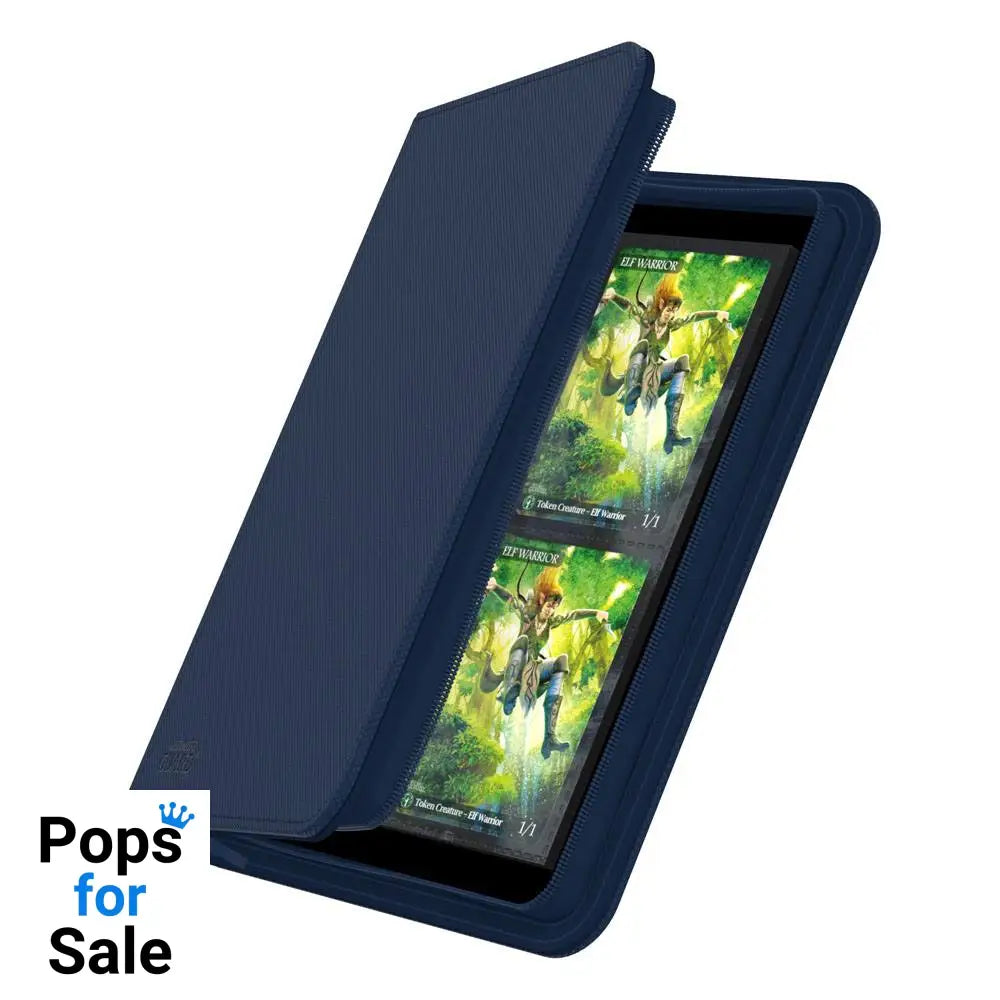Ultimate Guard Zipfolio 160 8-Pocket Xenoskin - Blue