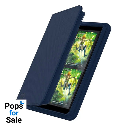 Ultimate Guard Zipfolio 160 8-Pocket Xenoskin - Blue