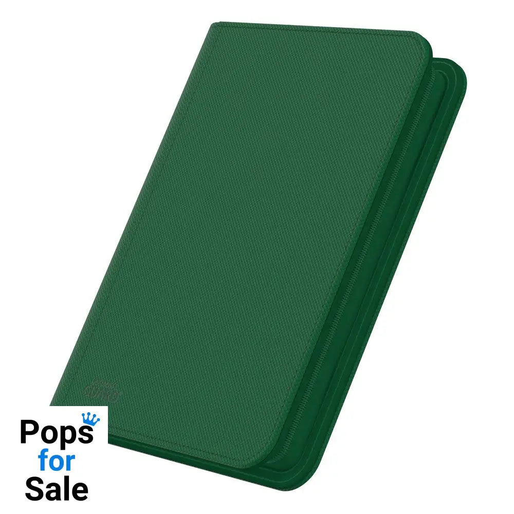 Ultimate Guard Zipfolio 160 8-Pocket Xenoskin - Green Card Portfolios