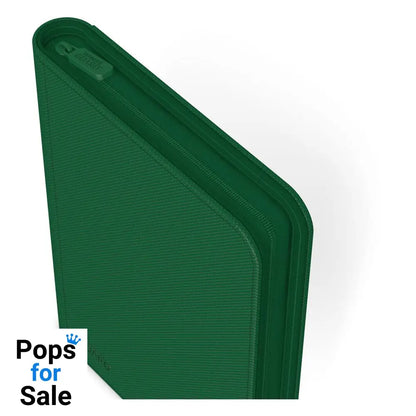 Ultimate Guard Zipfolio 160 8-Pocket Xenoskin - Green Card Portfolios