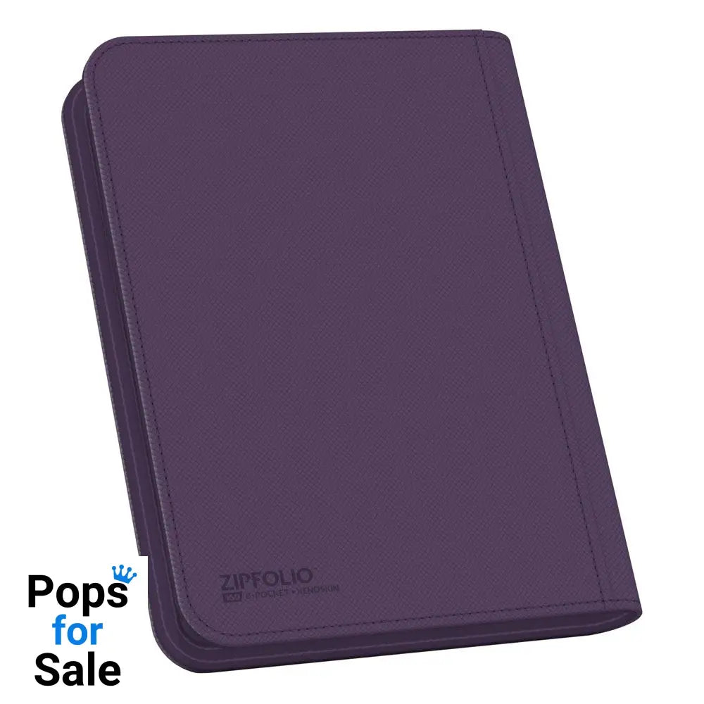 Ultimate Guard Zipfolio 160 8-Pocket Xenoskin - Purple