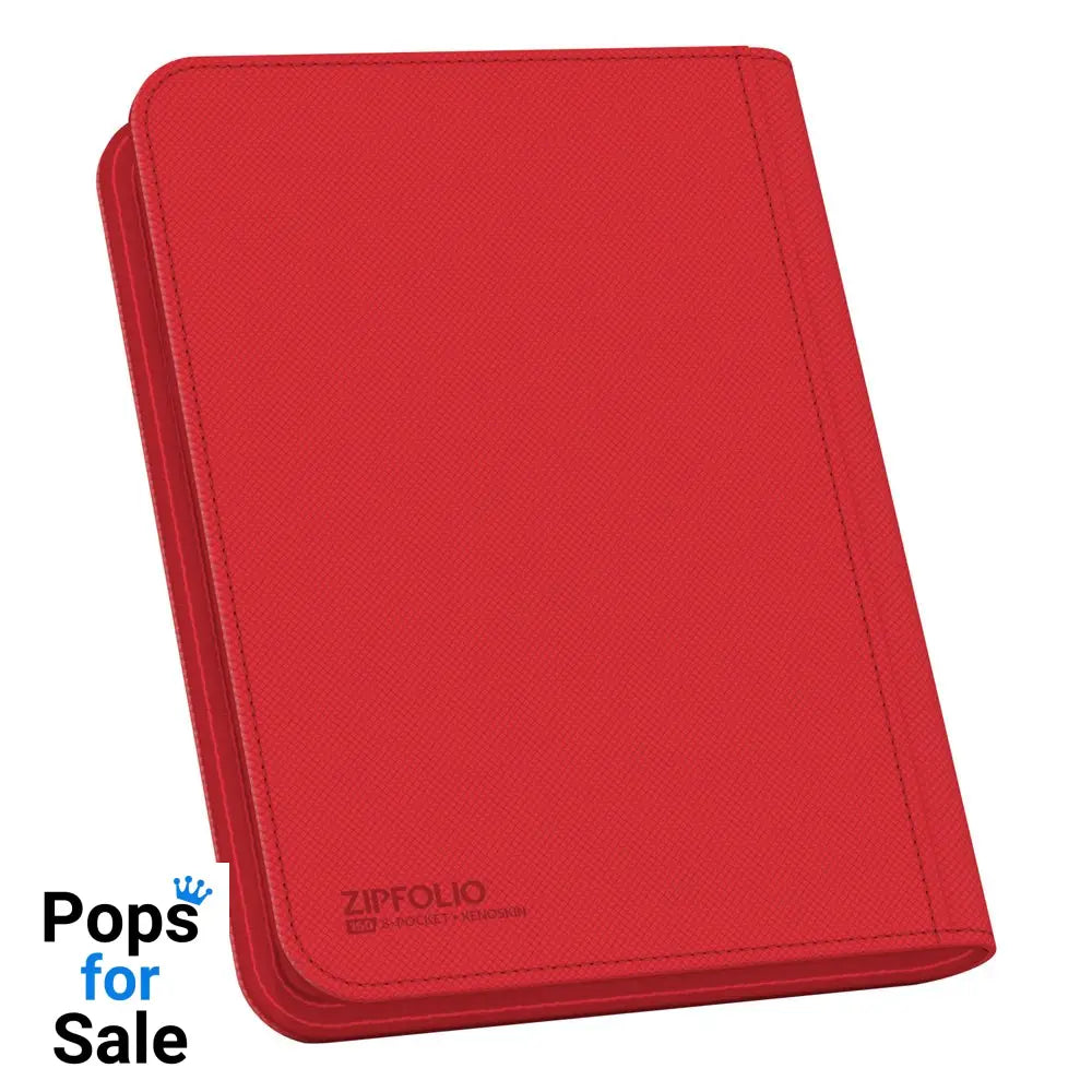 Ultimate Guard Zipfolio 160 8-Pocket Xenoskin - Red
