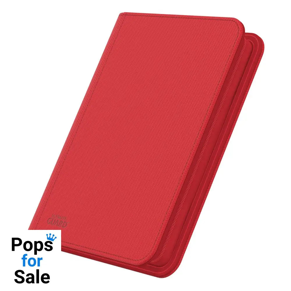 Ultimate Guard Zipfolio 160 8-Pocket Xenoskin - Red Card Portfolios