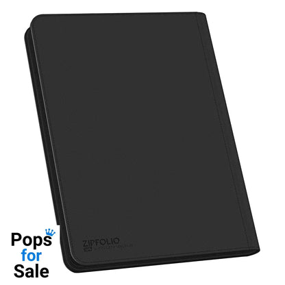 Ultimate Guard Zipfolio 320 16-Pocket Xenoskin - Black Card Portfolios