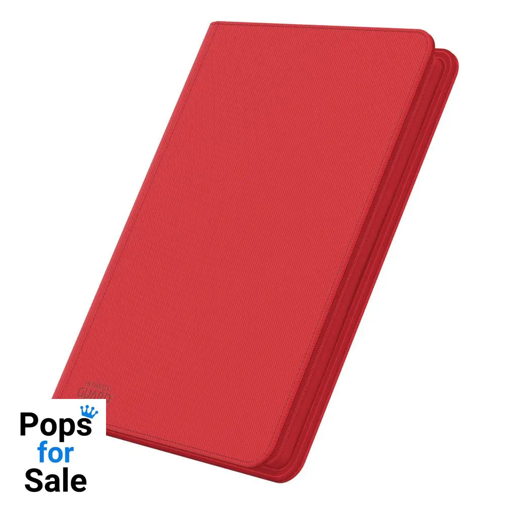Ultimate Guard Zipfolio 320 16-Pocket Xenoskin - Red Card Portfolios