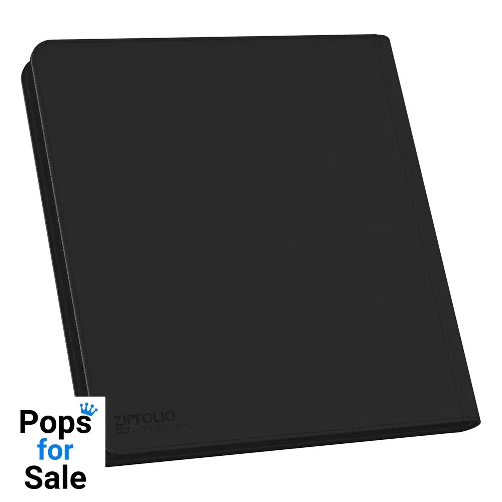 Ultimate Guard Zipfolio 480  24-Pocket Xenoskin - Black