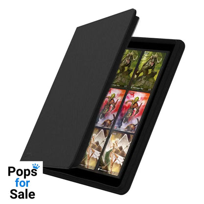 Ultimate Guard Zipfolio 480  24-Pocket Xenoskin - Black