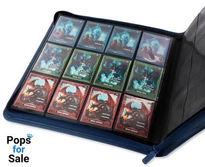 Ultimate Guard Zipfolio 480  24-Pocket Xenoskin - Blue