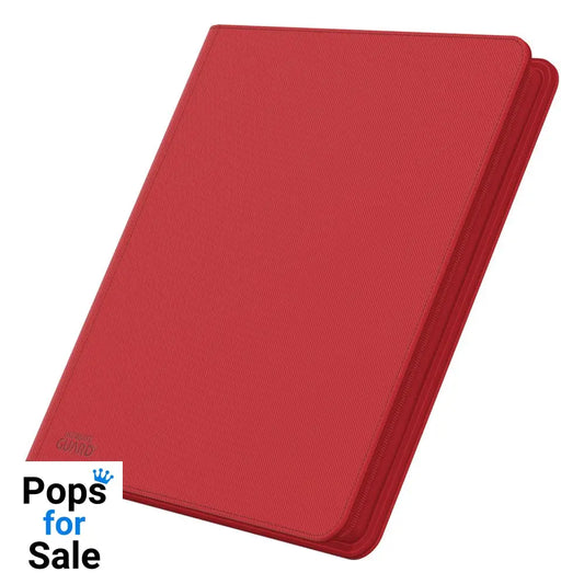 Ultimate Guard Zipfolio 480 24-Pocket Xenoskin - Red Card Portfolios