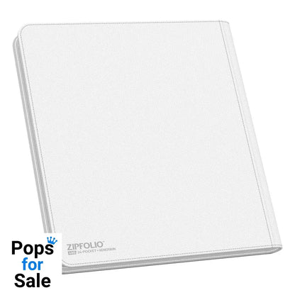 Ultimate Guard Zipfolio 480  24-Pocket Xenoskin - White