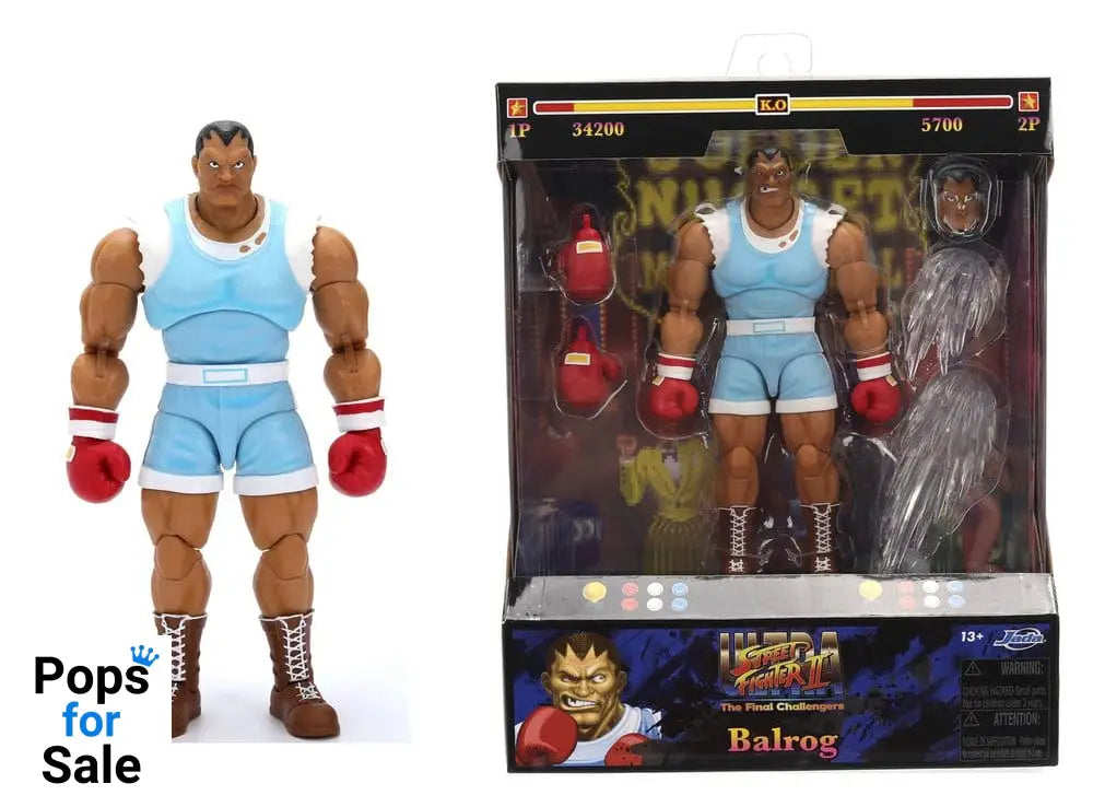 Ultra Street Fighter II: The Final Challengers Action Figure 1/12 Balrog 17 cm
