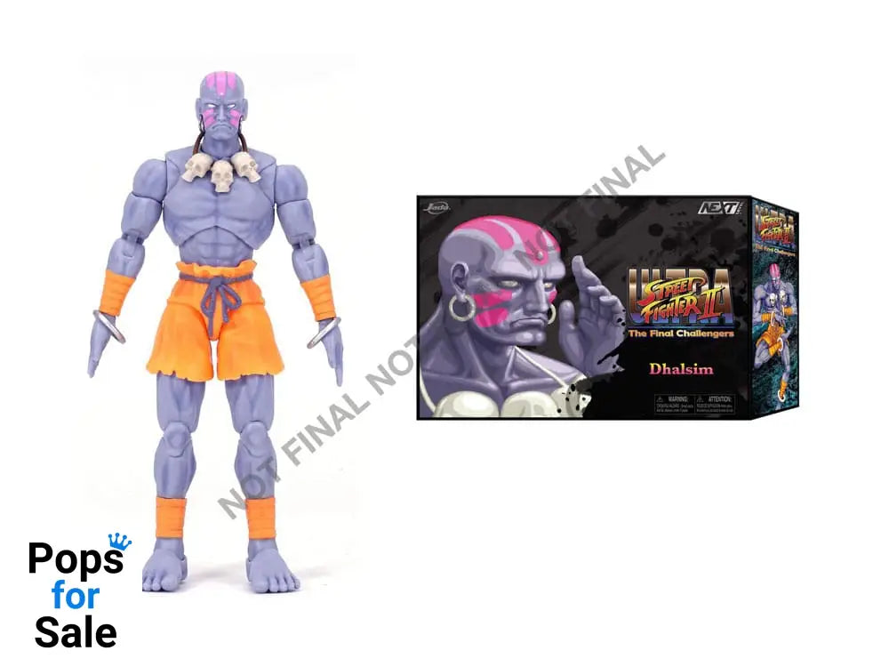Ultra Street Fighter II: The Final Challengers Action Figure 1/12 Dhalsim Deluxe 15 cm Action figures