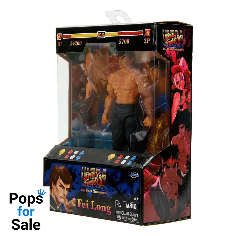 Ultra Street Fighter II: The Final Challengers Action Figure 1/12 Fei-Long 15 cm