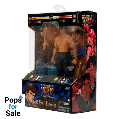 Ultra Street Fighter II: The Final Challengers Action Figure 1/12 Fei-Long 15 cm