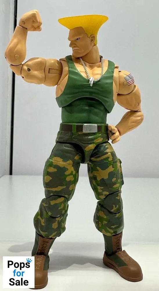 Ultra Street Fighter II: The Final Challengers Action Figure 1/12 Guile 15 cm