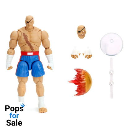 Ultra Street Fighter II: The Final Challengers Action Figure 1/12 Sagat 19 cm