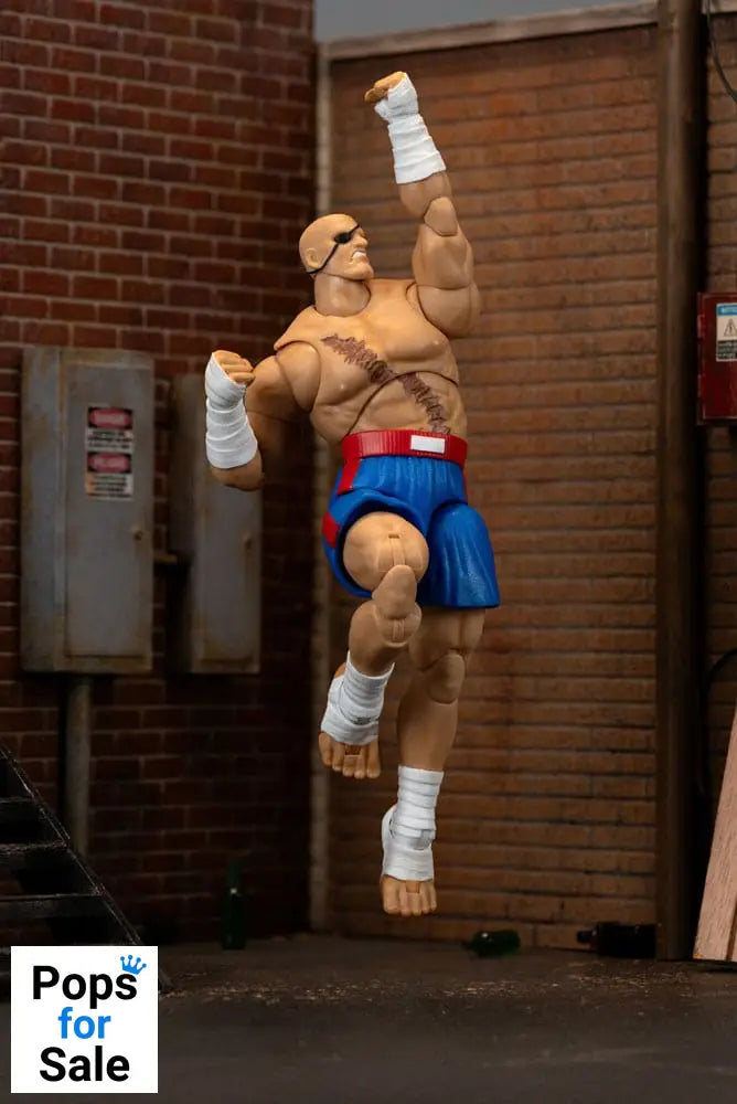 Ultra Street Fighter II: The Final Challengers Action Figure 1/12 Sagat 19 cm Action figures