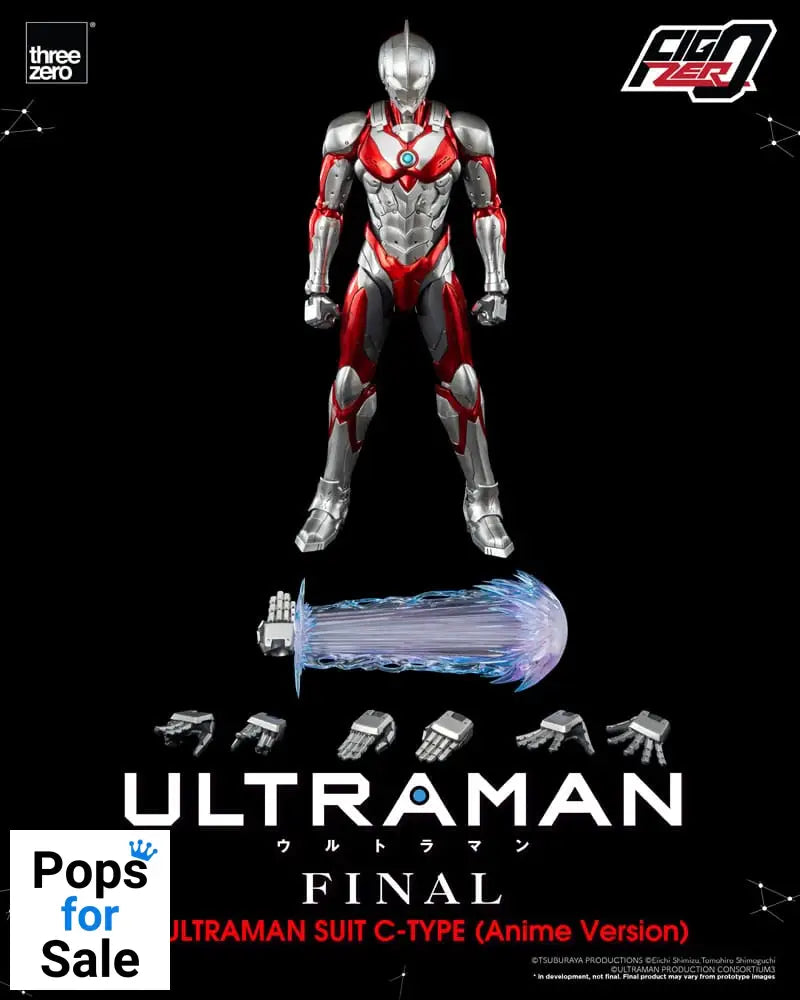 Ultraman FigZero Action Figure 1/6 Ultraman Suit C-Type (Anime Version) 31 cm