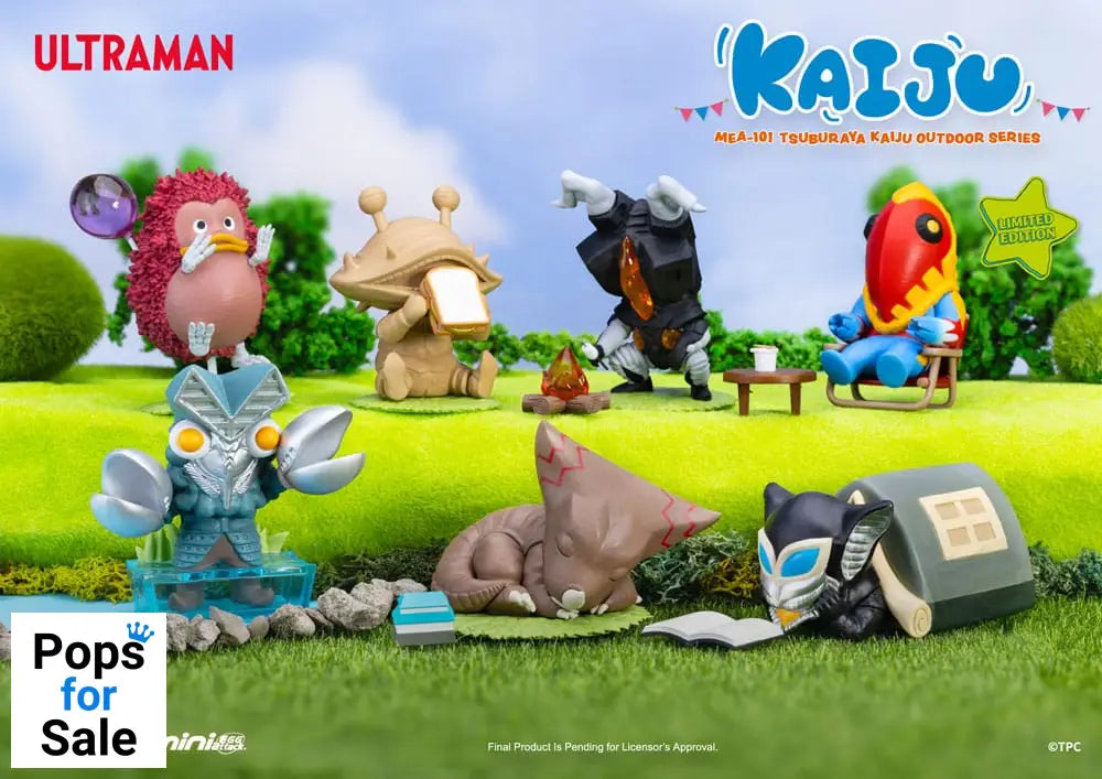 Ultraman Mini Egg Attack Outdoor Series figures Tsuburaya Kaiju Blind Box (6) 7 cm