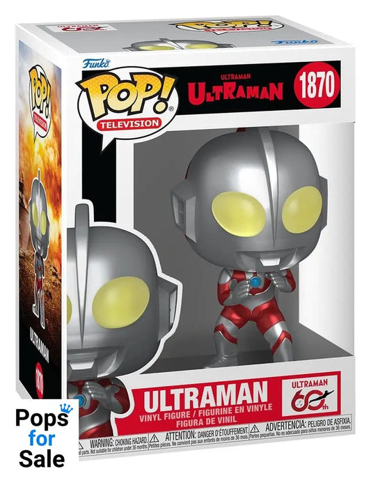 Ultraman POP! Heroes Vinyl Ultraman (Metallic) 9 cm