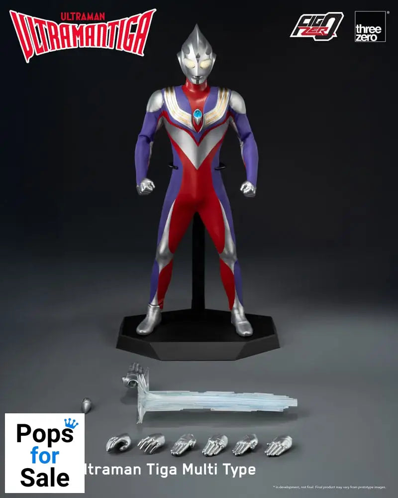 Ultraman Tiga FigZero Action Figure 1/6 Ultraman Tiga Multi Type 32 cm