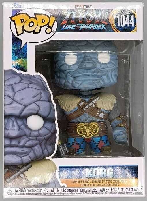 #1044 Korg - Marvel Thor Love & Thunder - Box Damaged Funko POP
