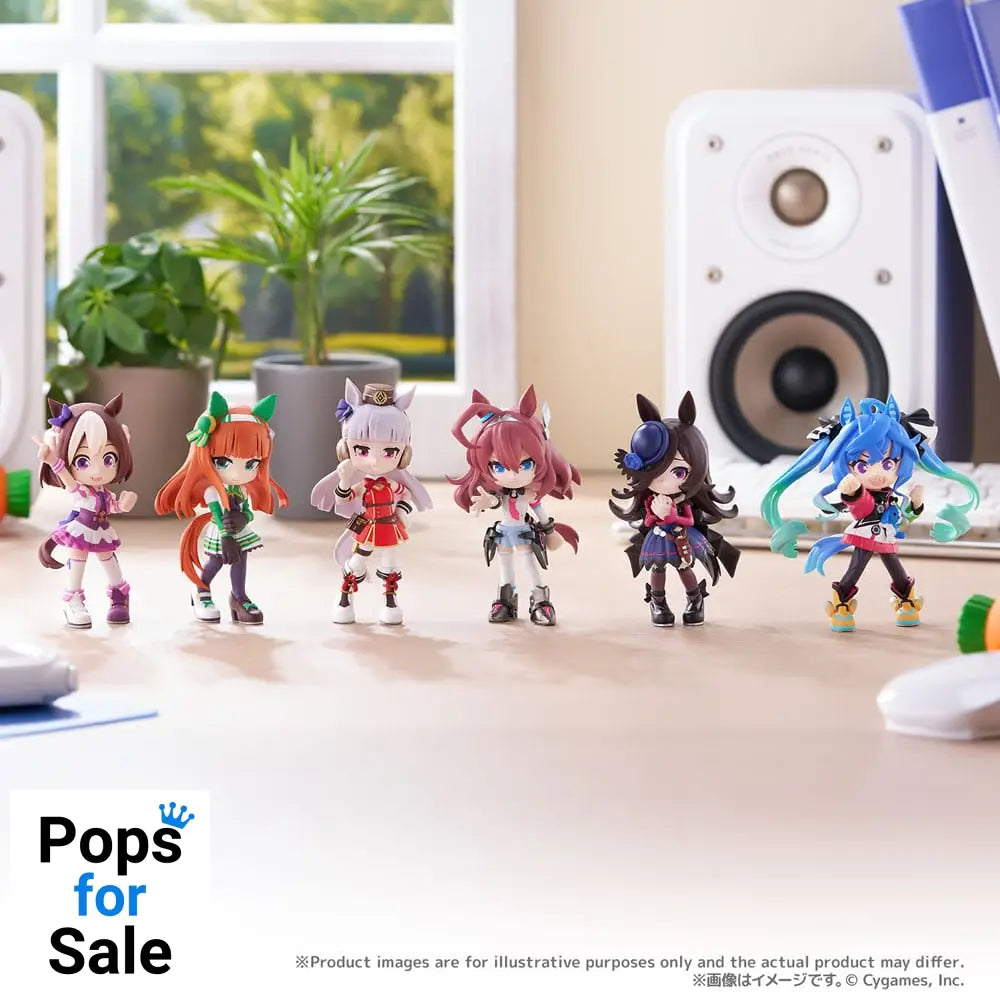 Uma Musume: Pretty Derby PalVerse PVC Figures Vol. 1 9 cm Blind Box Assortment (6)
