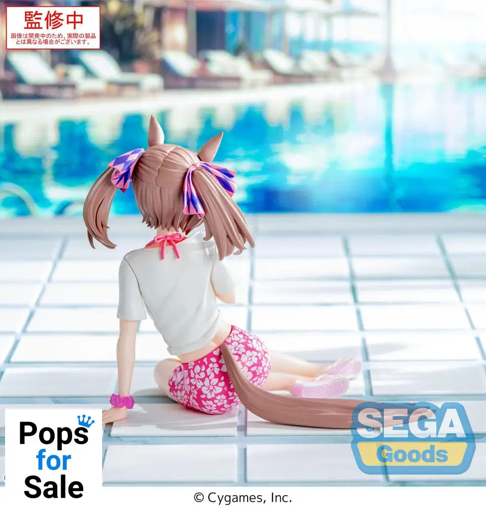 Uma Musume Pretty Derby Yumemirize PVC Statue Smart Falcon Gaze on Me! 14 cm