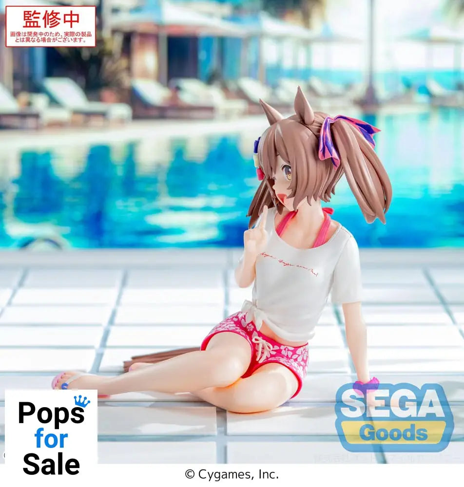 Uma Musume Pretty Derby Yumemirize PVC Statue Smart Falcon Gaze on Me! 14 cm