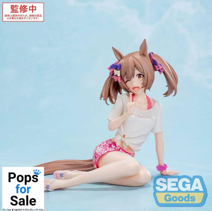 Uma Musume Pretty Derby Yumemirize PVC Statue Smart Falcon Gaze on Me! 14 cm Statues