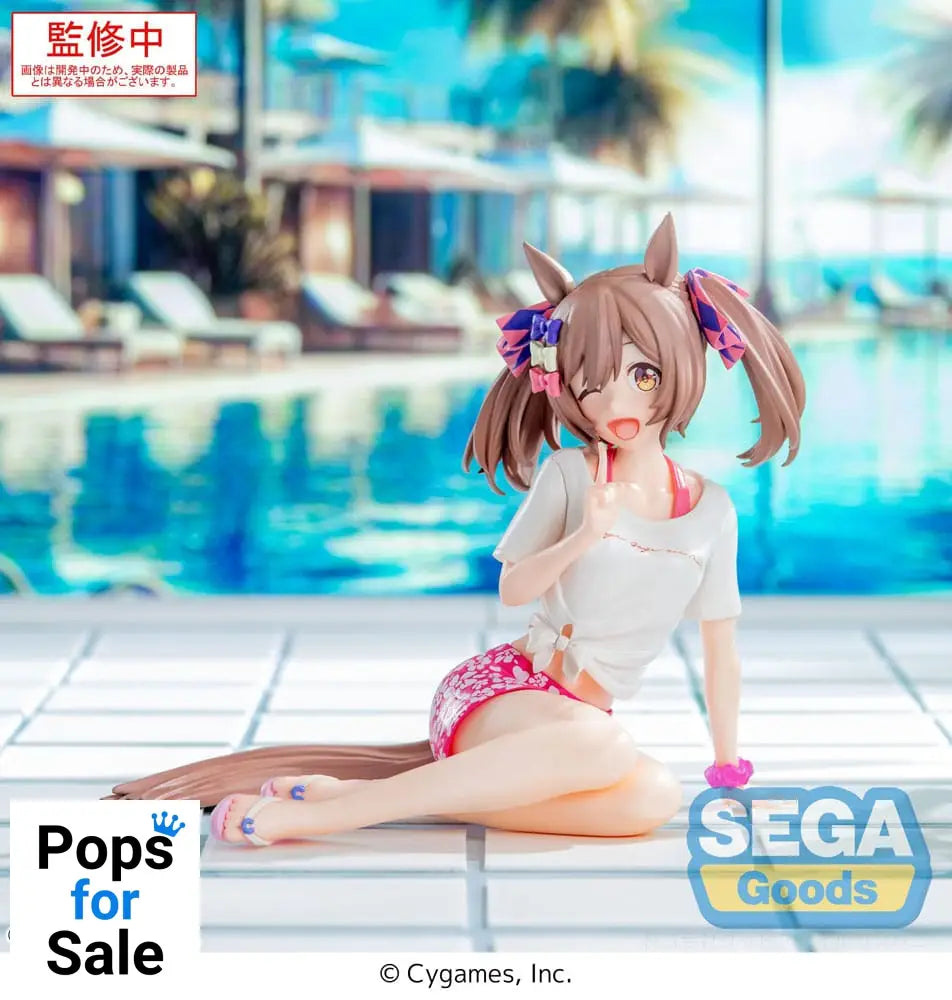 Uma Musume Pretty Derby Yumemirize PVC Statue Smart Falcon Gaze on Me! 14 cm