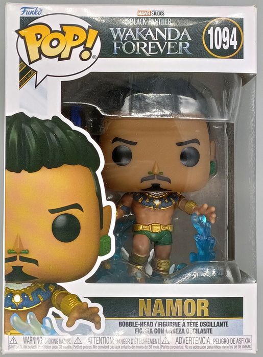 #1094 Namor - Marvel Black Panther Wakanda Forever - Box Damaged Funko POP