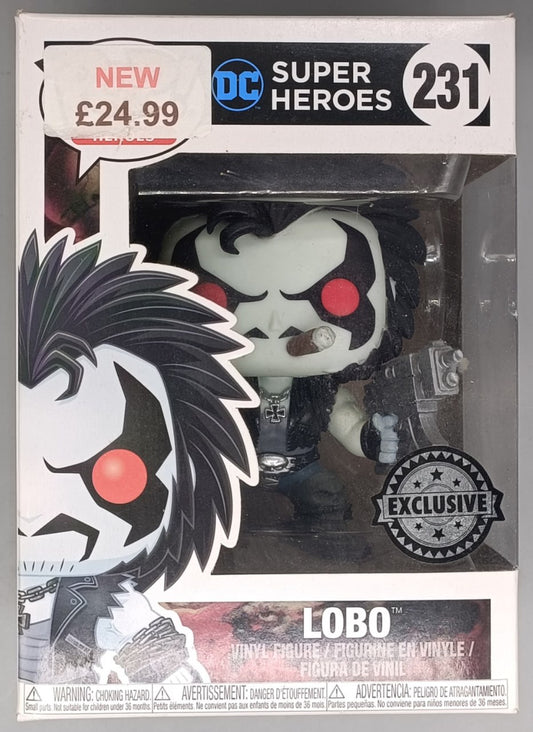 231 Lobo - DC Super Heroes - Funko POP - Box Damaged