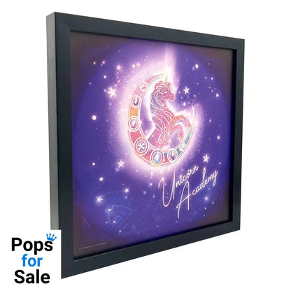 Unicorn Academy Canvas Poster Logo (With Light) Posters & Wallscrolls