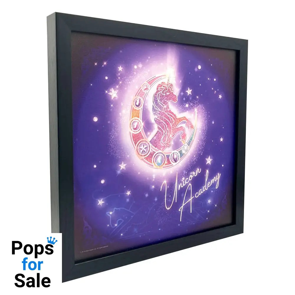 Unicorn Academy Canvas Poster Logo (With Light)