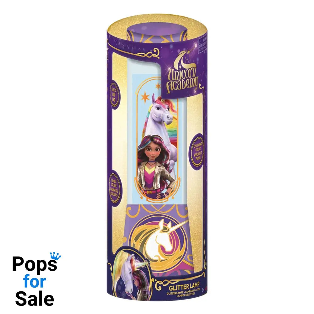 Unicorn Academy LED Glitter Lamps 15 cm Display (12)