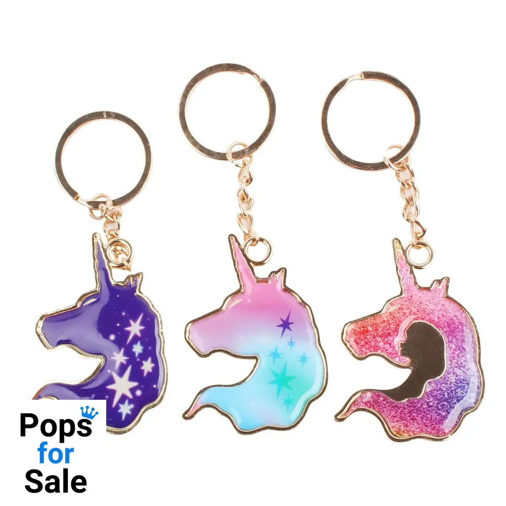 Unicorn Academy Metal Keychains Unicorn Assortment (12)